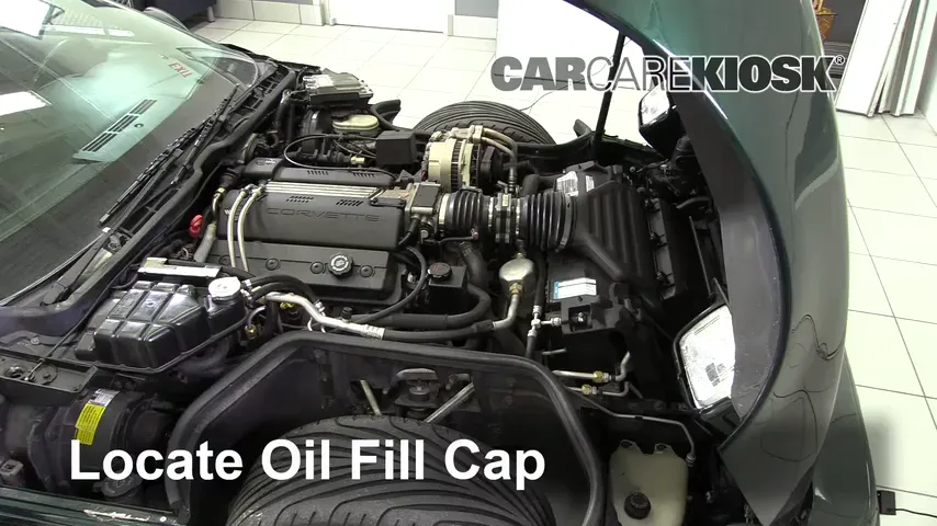 1995 Chevrolet Corvette 5.7L V8 Hatchback Oil